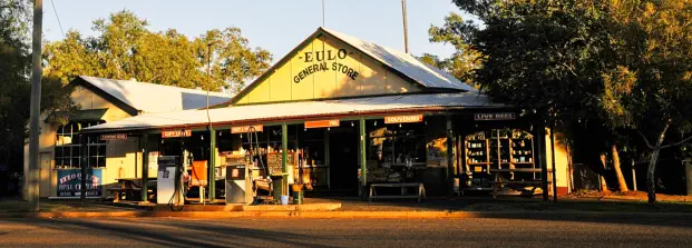Eulo General Store before the fire