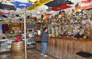 Mungeranie Pub on the Birdsville Track 2013 - not a friendly place