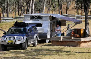 Surat Sportsground camping area 2012 - handy spot